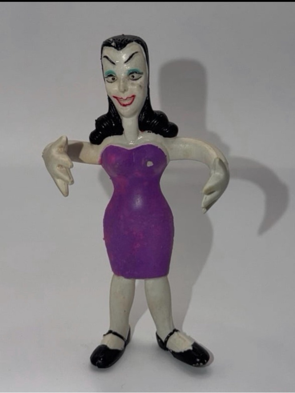 Vintage Natasha Fatale Bendable Rubber Figure From The Rocky & Bullwinkle Show